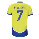 Juventus VLAHOVIĆ #7 Third Away Jersey Authentic 2021/22