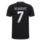 Juventus VLAHOVIĆ #7 Away Jersey 2021/22 - goaljerseys