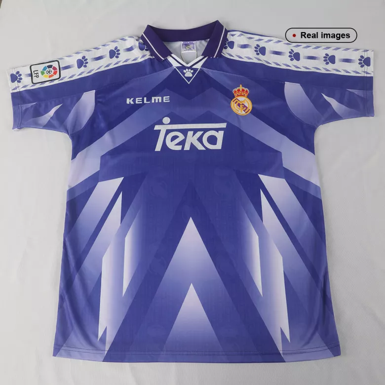 Real Madrid Away Jersey Retro 1996/97 - gojersey