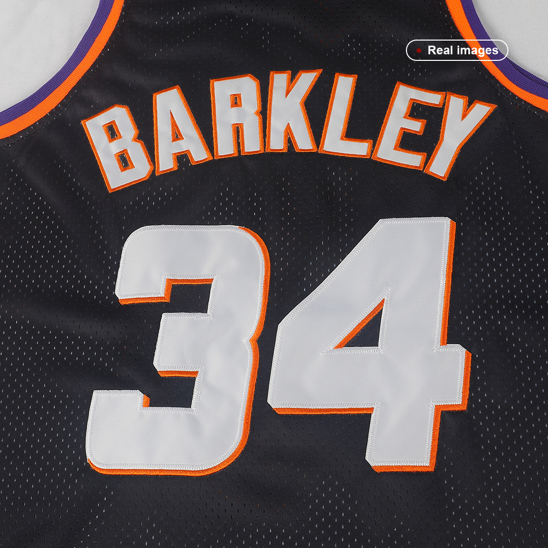 charles barkley phoenix suns jersey black