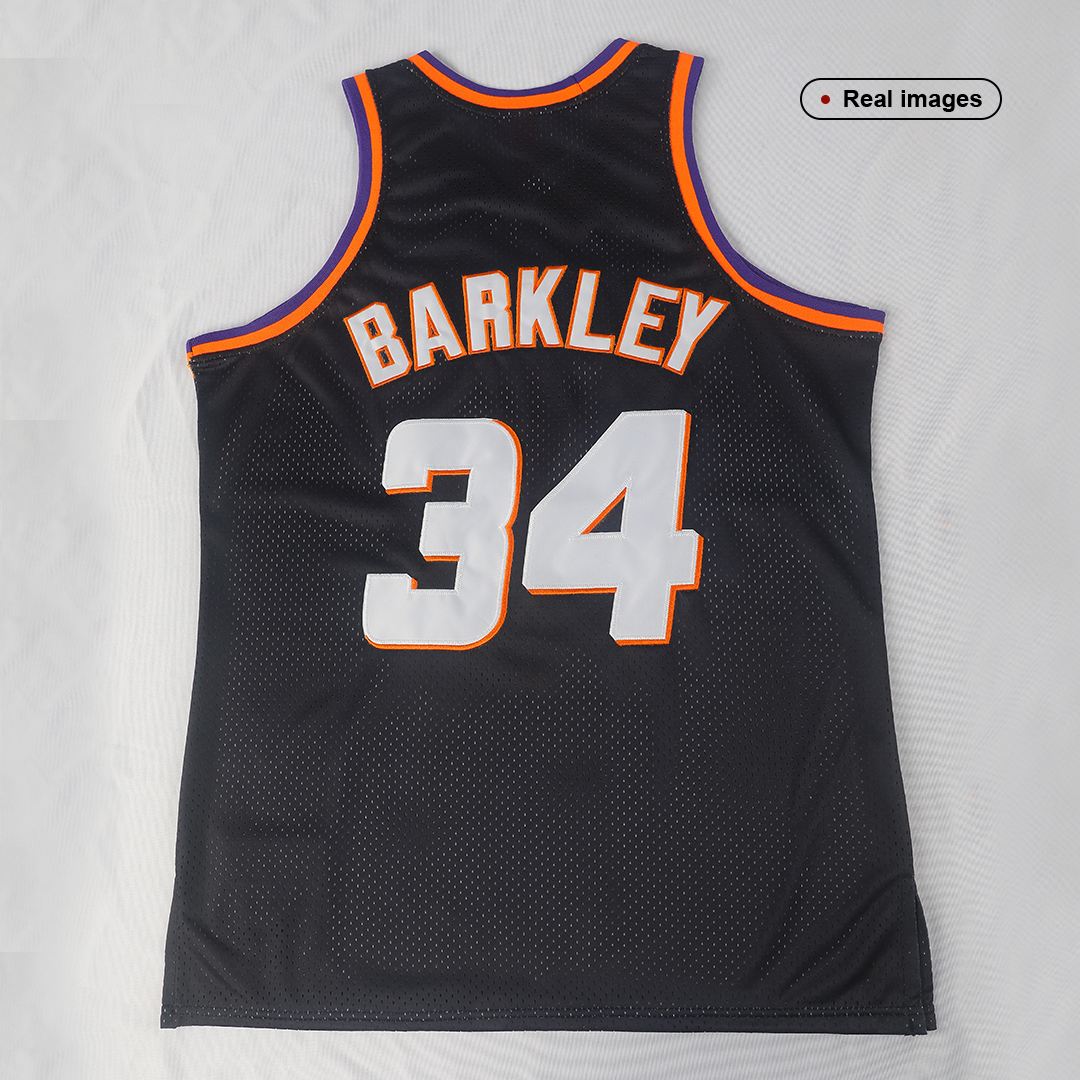 charles barkley phoenix suns jersey black