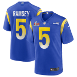 Los Angeles Rams Jalen Ramsey #5 Nike Royal Game Jersey