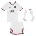 PSG Fourth Away Jersey Kit 2021/22 Kids(Jersey+Shorts+Socks)