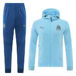 Marseille Hoodie Training Kit 2021/22 - Blue (Jacket+Pants)
