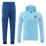 Marseille Hoodie Training Kit 2021/22 - Blue (Jacket+Pants) - goaljerseys