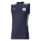 Manchester City Vest Jersey 2021/22 - Navy - goaljerseys