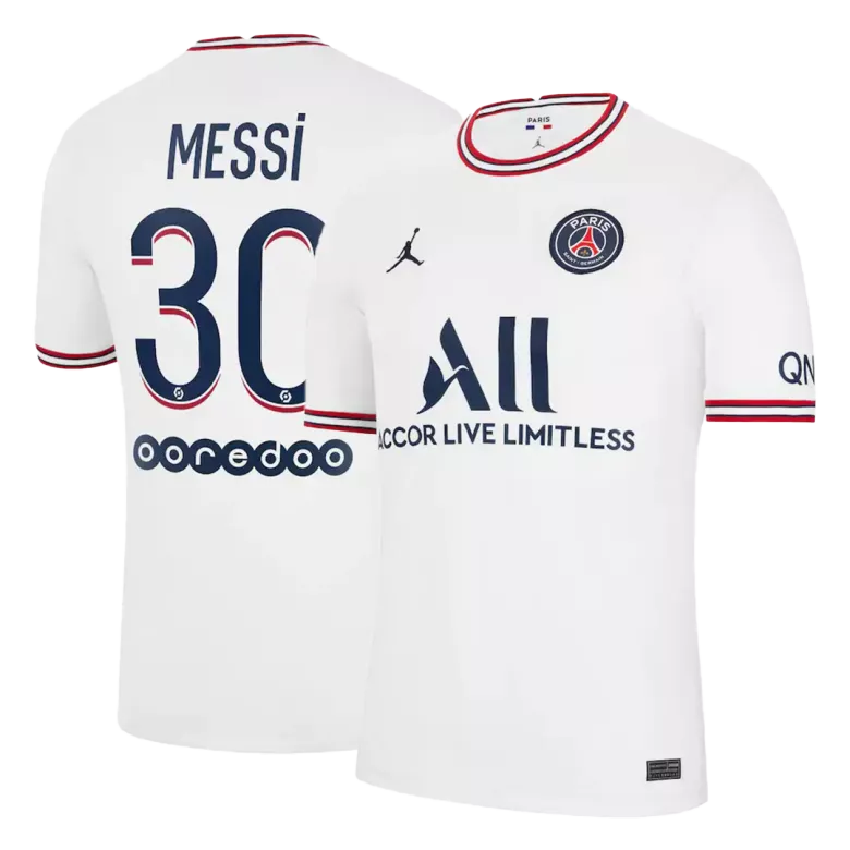 PSG Messi #30 Fourth Away Jersey 2021/22 - gojersey