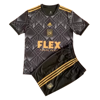 Los Angeles FC Home Jersey Kit 2022 Kids(Jersey+Shorts) - gojersey