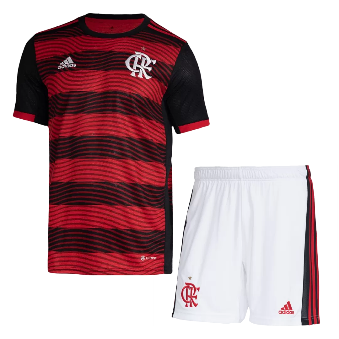 Cr Flamengo Home Jersey Kit 22 23 Jersey Shorts Goaljerseys