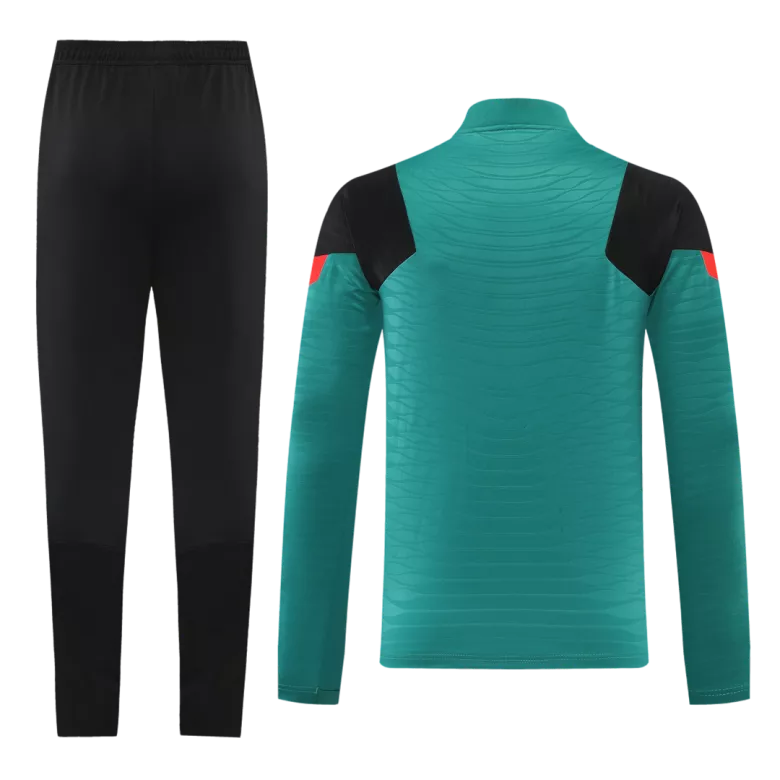 Liverpool Sweatshirt Kit 2021/22 - Green (Top+Pants) - gojersey