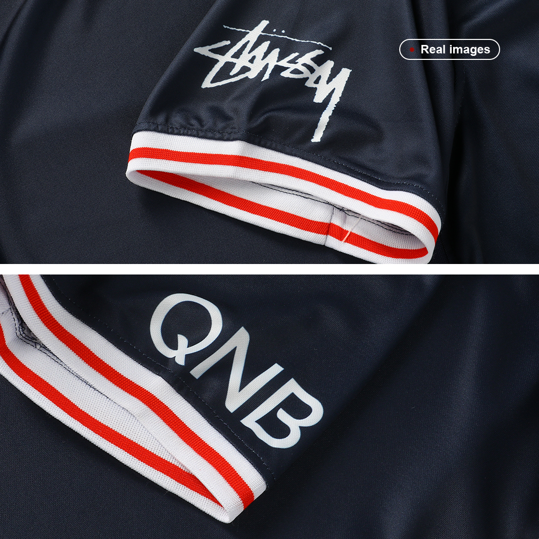 Stussy x PSG Football Jersey Navy Blue