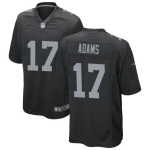 Las Vegas Raiders Davante Adams #17 Nike Black Game Jersey