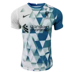 Liverpool Pre-Match Training Jersey Authentic 2021/22 - White&Blue - goaljerseys