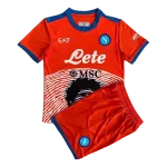 Napoli Jersey Kit 2021/22 Kids(Jersey+Shorts) - goaljerseys