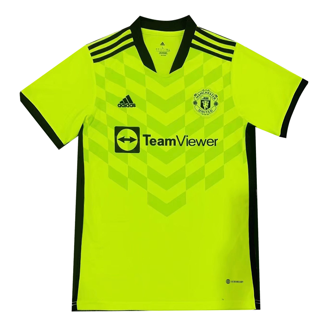 adidas reveal Man Utd 2022-23 Solar Slime third kit