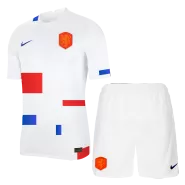 Netherlands Away Jersey Kit 2022 (Jersey+Shorts) - goaljerseys
