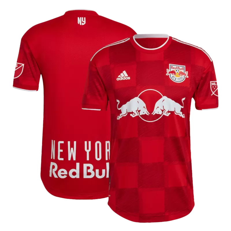 New York RedBulls Away Jersey Authentic 2022 - gojersey