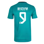 Real Madrid BENZEMA #9 Third Away Jersey 2021/22 - goaljerseys