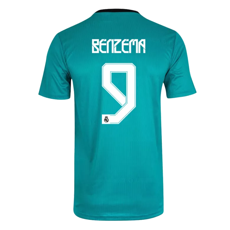 Real Madrid BENZEMA #9 Third Away Jersey 2021/22 - gojersey