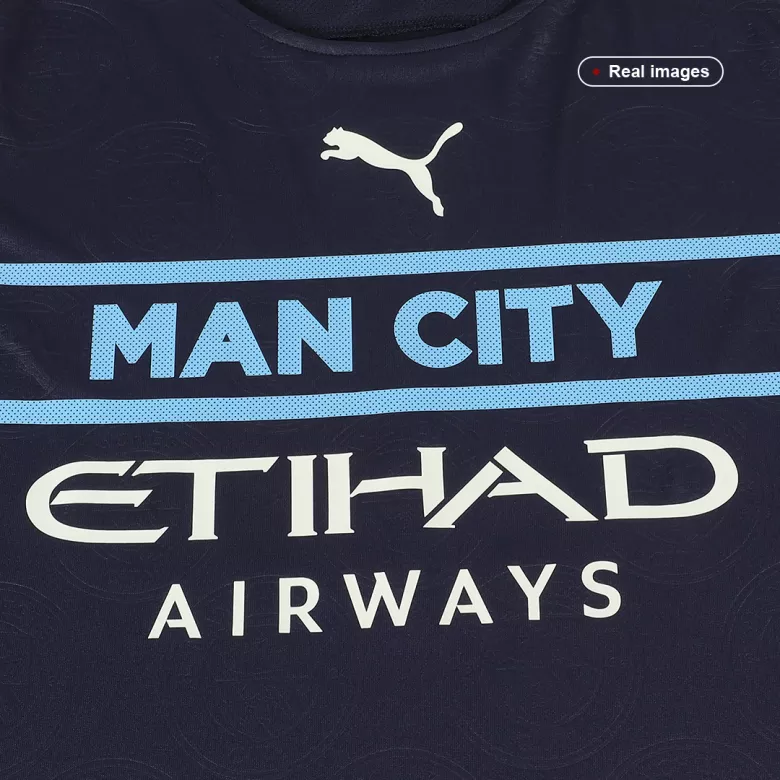 Manchester City Third Away Jersey Authentic 2021/22 - gojersey