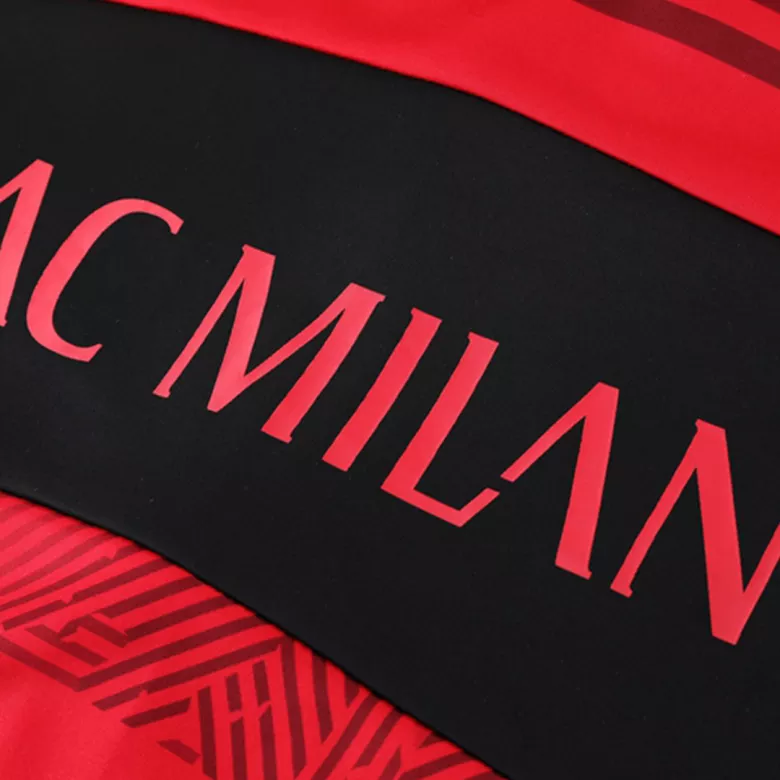 AC Milan Training Kit 2021/22 - Red&Black - gojersey