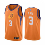 Phoenix Suns Chris Paul #3 NBA Jersey Swingman 2020/21 Jordan Orange - Statement