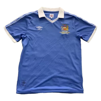 Manchester City Home Jersey Retro 1981/82 - gojersey