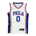 Philadelphia 76ers Tyrese Maxey #0 NBA Jersey Swingman 2021/22 Nike White - Icon