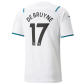 Manchester City Kevin de Bruyne #17 Away Jersey 2021/22