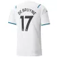 Manchester City Kevin de Bruyne #17 Away Jersey 2021/22 - goaljerseys