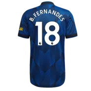 Manchester United Bruno Fernandes #18 Third Away Jersey 2021/22 - goaljerseys