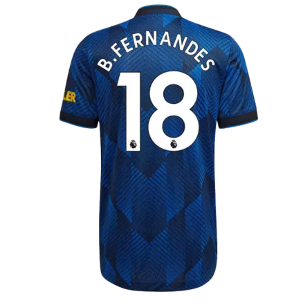 Manchester United B.FERNANDES #18 Third Away Jersey 2021/22 - gojerseys