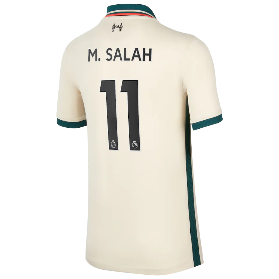 Liverpool 2021-2022 Home Shirt (Kids) (M SALAH 11)