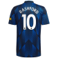 Manchester United Marcus Rashford #10 Third Away Jersey 2021/22