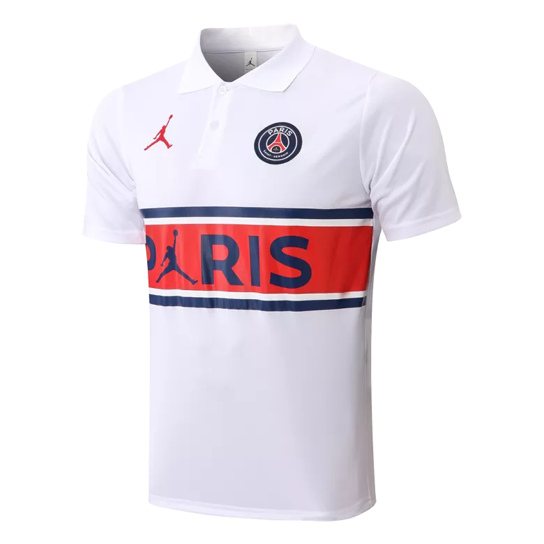 PSG Polo Shirt 2021/22 - White - gojersey