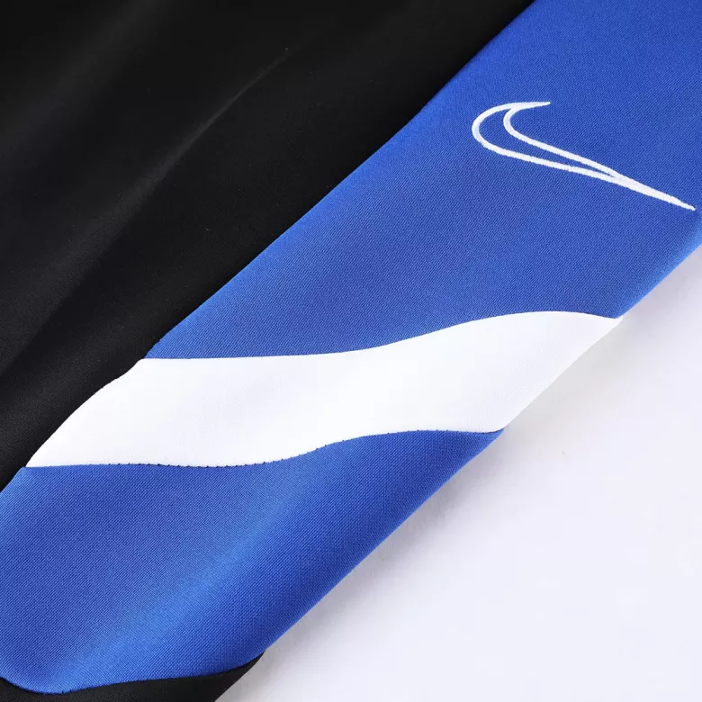 Customize Training Jacket Kit (Jacket+Pants) 2022 - Blue&Black - gojersey