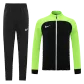 Customize Training Jacket Kit (Jacket+Pants) 2022 - Black&Green - goaljerseys