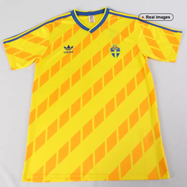 Sweden Home Jersey Retro 1988 - gojersey