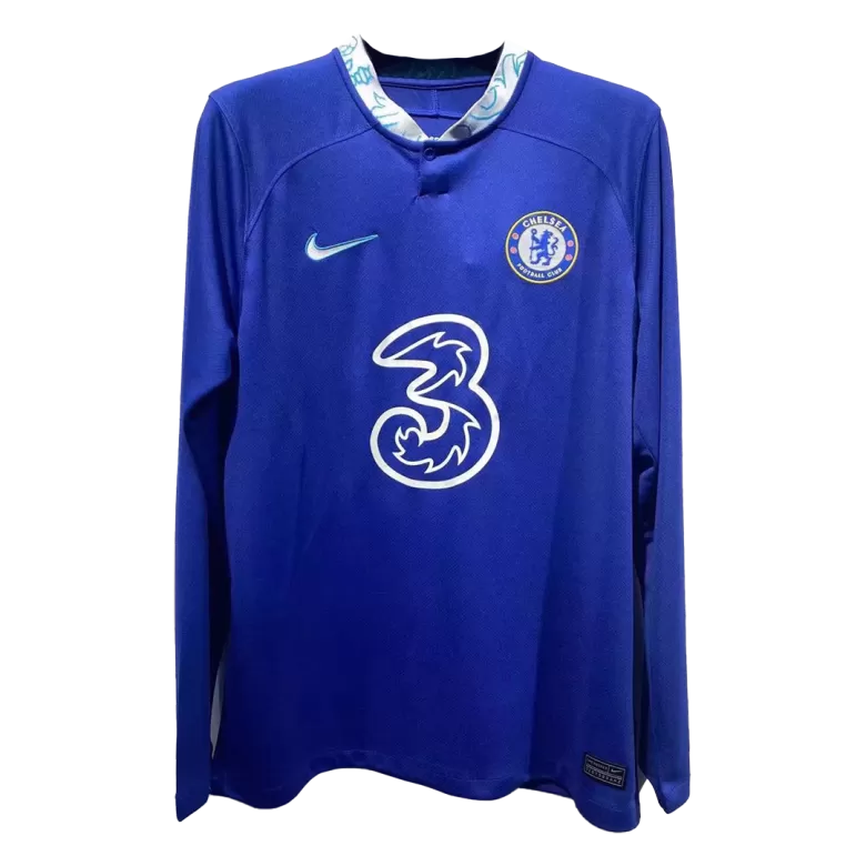 Chelsea Home Jersey 2022/23 - Long Sleeve - gojersey