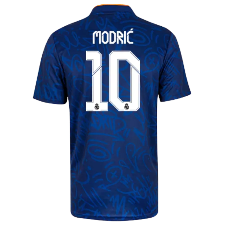 Real Madrid MODRIĆ #10 Away Jersey 2021/22 - gojersey
