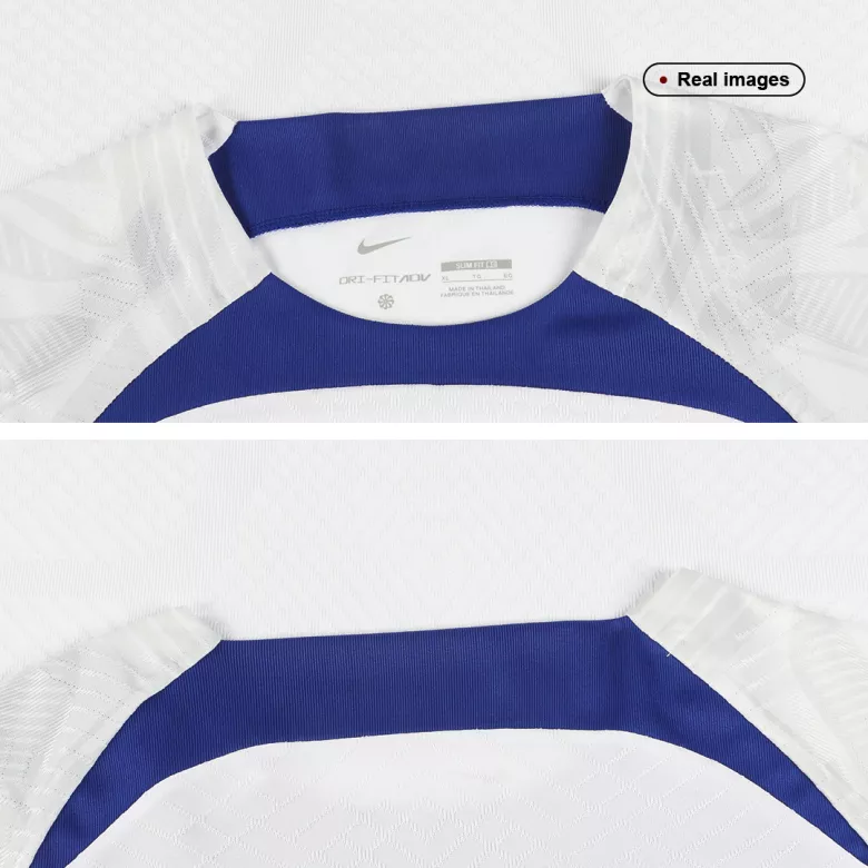 France Pre-Match Training Jersey Authentic 2022 - White - gojersey