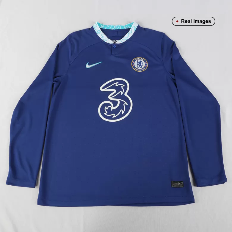 Chelsea Home Jersey 2022/23 - Long Sleeve - gojersey