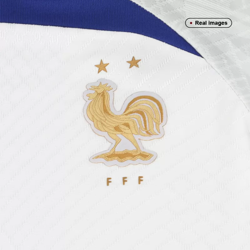 France Pre-Match Training Jersey Authentic 2022 - White - gojersey