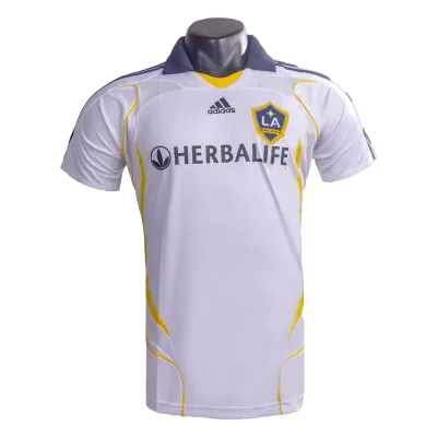 LA Galaxy Home Jersey Retro 2007 - gojersey