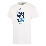 Real Madrid Campeón 35 T-Shirt 2021/22 - goaljerseys
