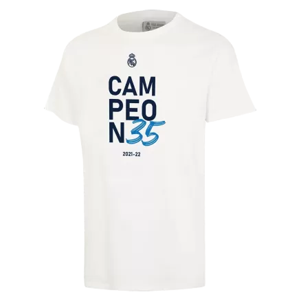 Real Madrid Campeón 35 T-Shirt 2021/22 - gojerseys