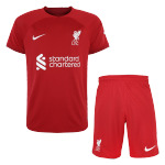 Liverpool Home Jersey Kit 2022/23 Kids(Jersey+Shorts)