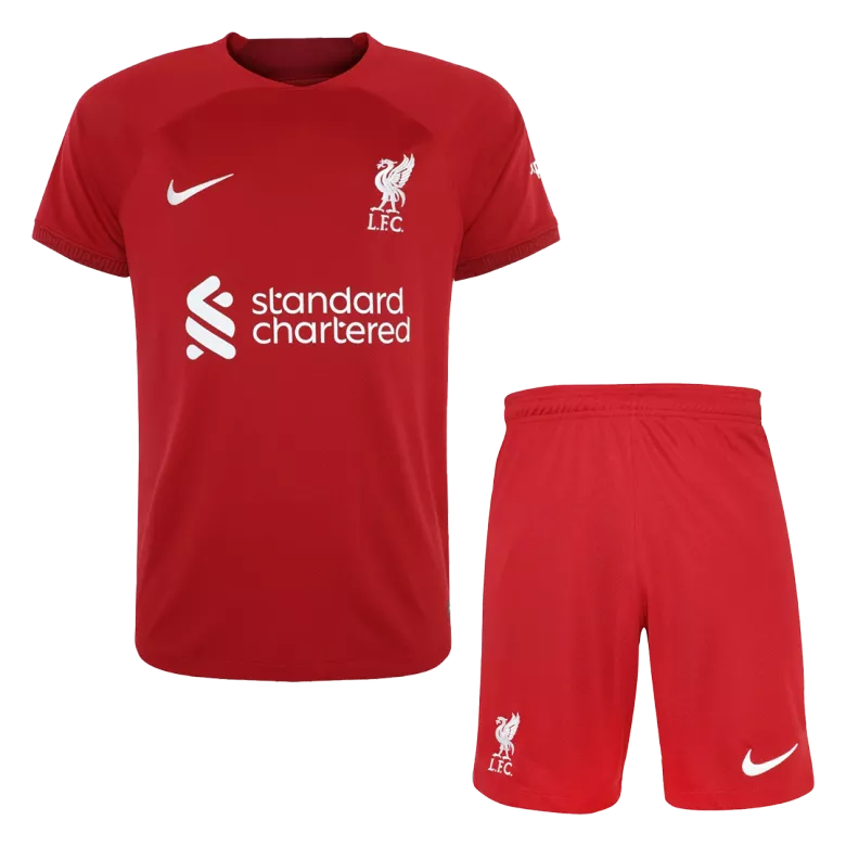 Liverpool Home Jersey Kit 2022/23 Kids(Jersey+Shorts+Socks) - gojersey