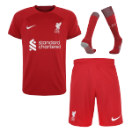 Liverpool Home Jersey Kit 2022/23 Kids(Jersey+Shorts+Socks)