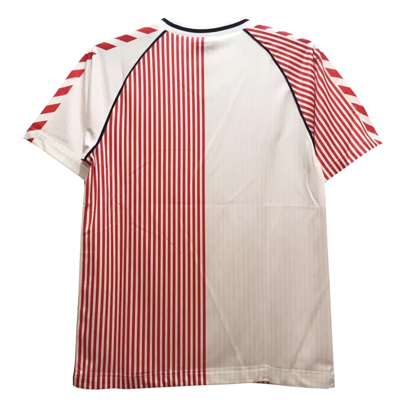 Denmark Away Jersey Retro 1986 - gojersey